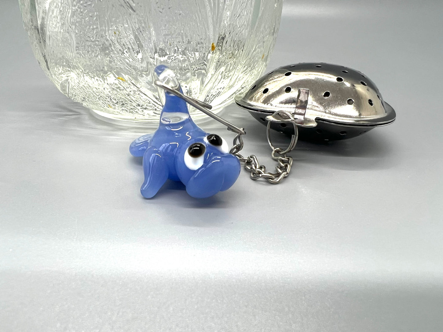 Manatee Tea Steeper - Blue