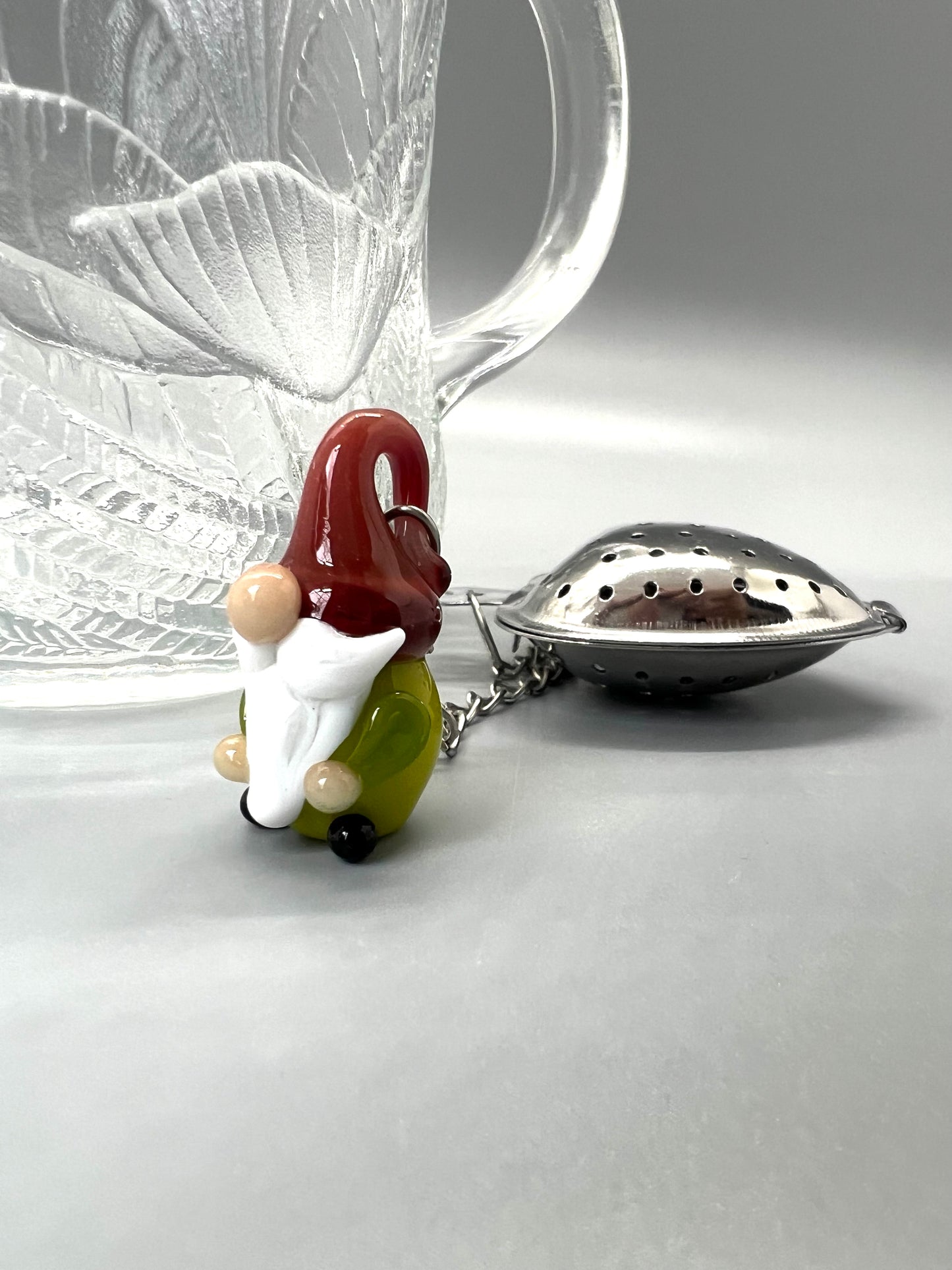 Garden Gnome Tea Steeper - Green