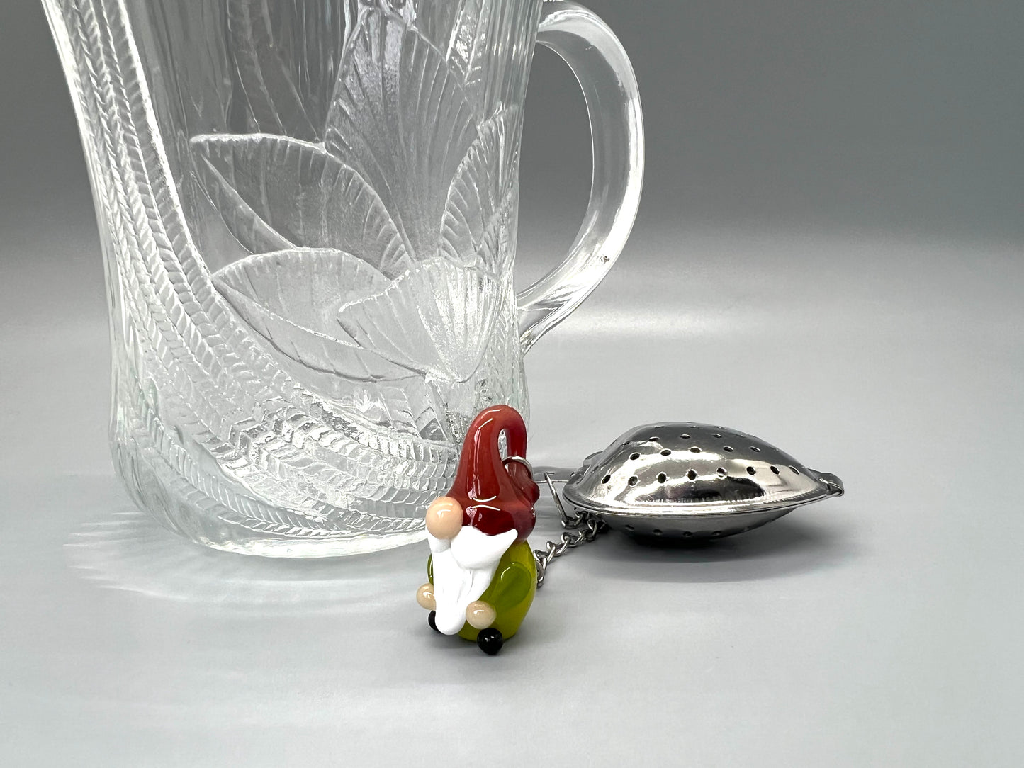 Garden Gnome Tea Steeper - Green
