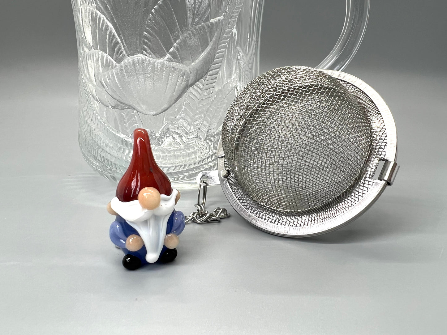 Garden Gnome Tea Steeper - Blue