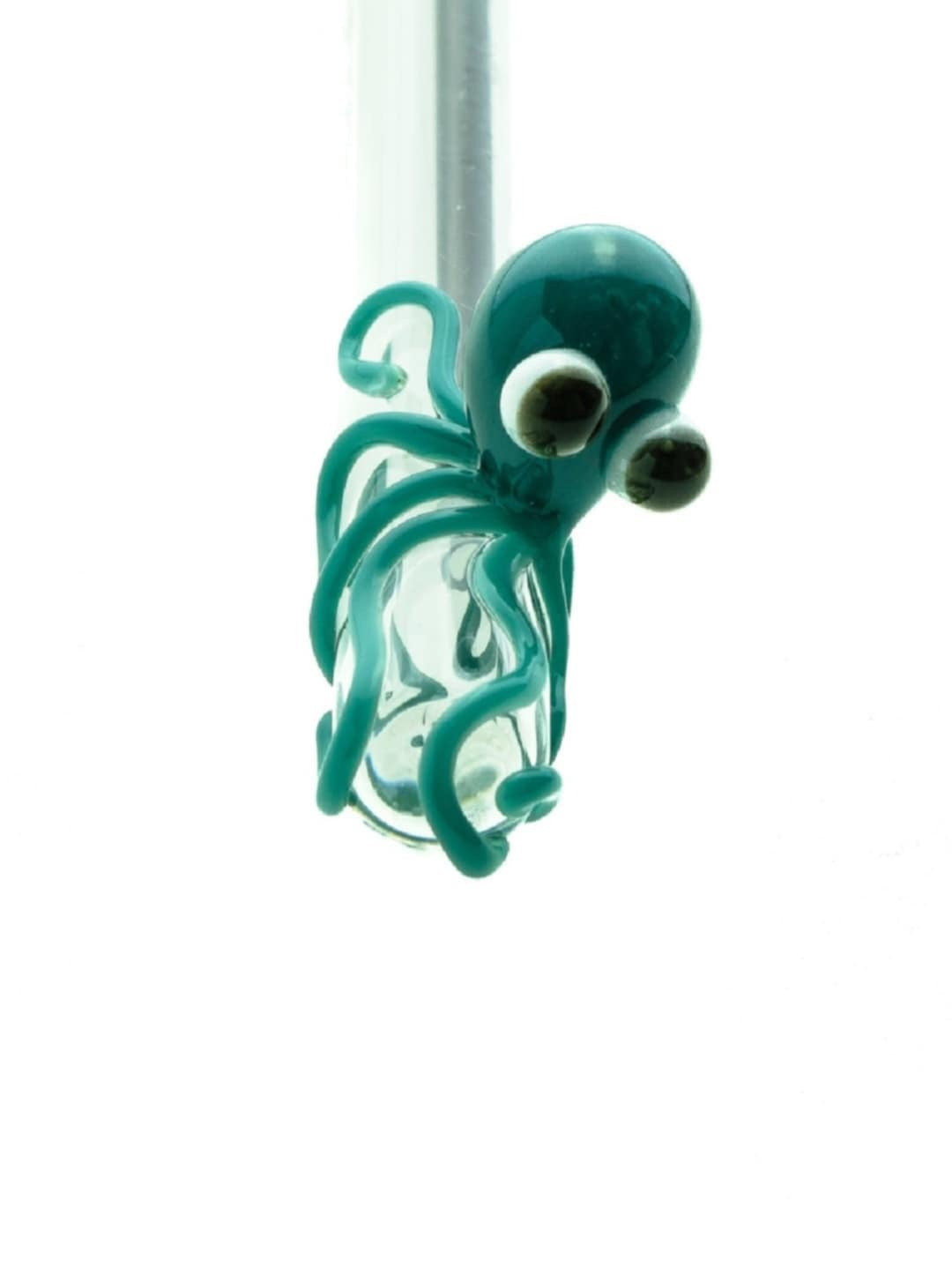 Teal Octopus Ink Pen