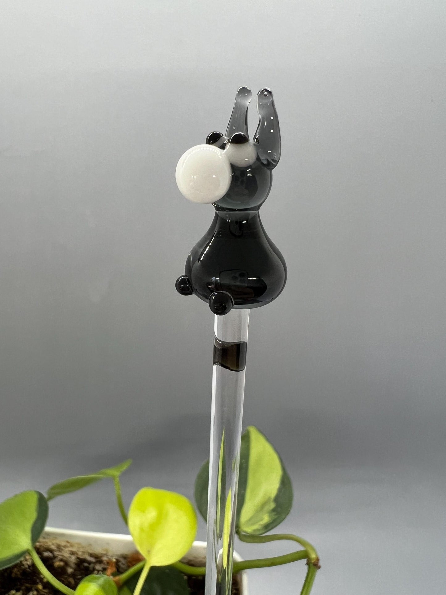 Donkey Glass Plant Stake