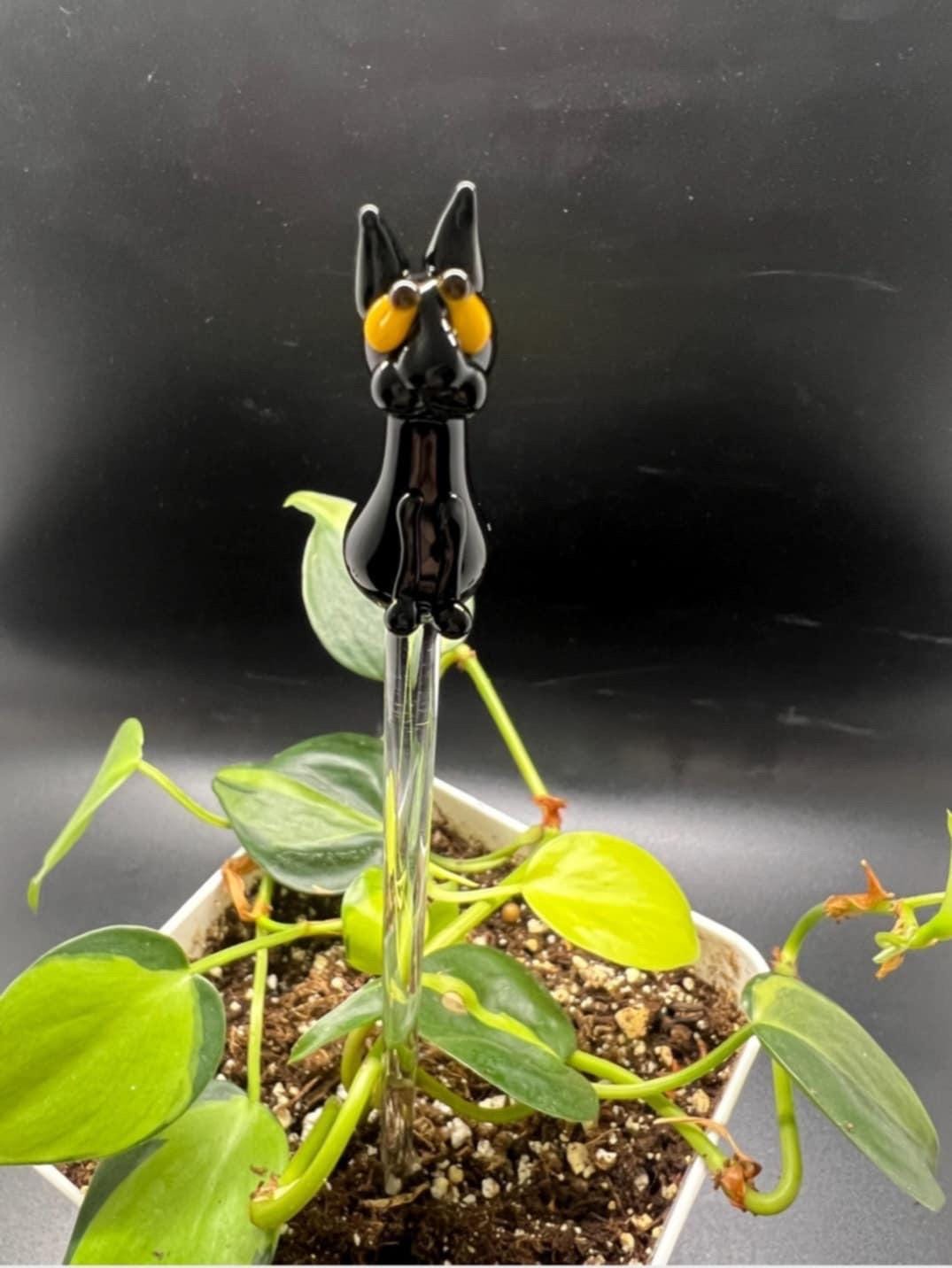 Black Cat Plant Stake