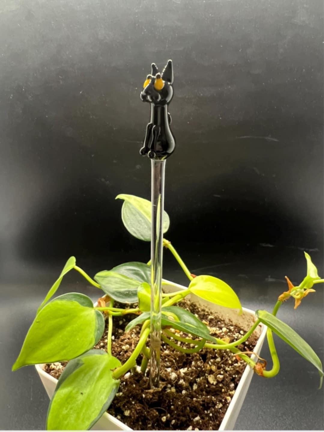 Black Cat Plant Stake