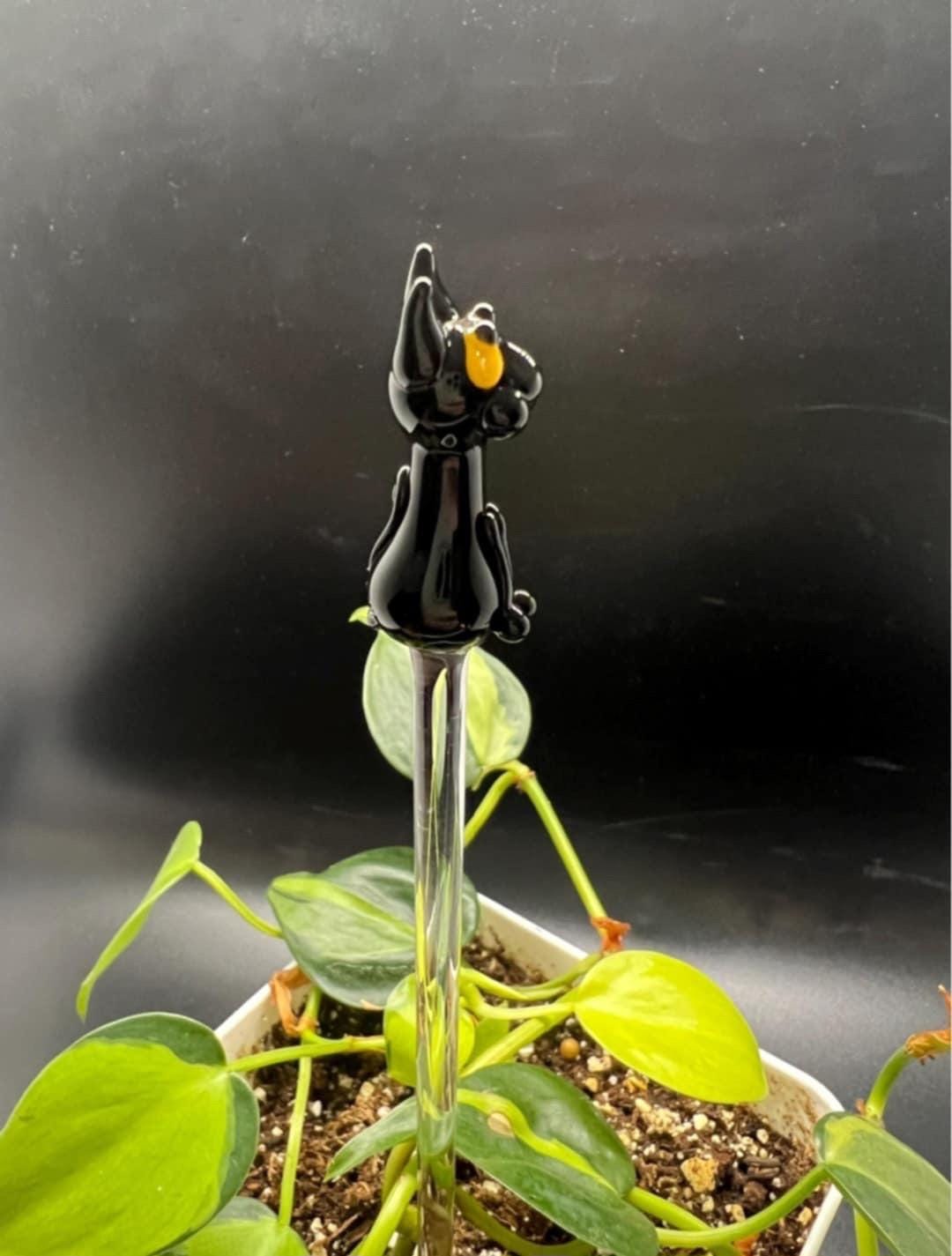Black Cat Plant Stake