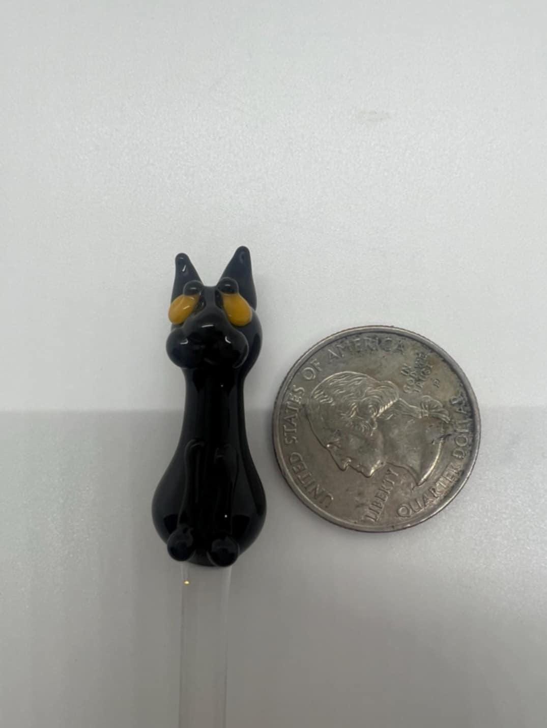 Black Cat Plant Stake