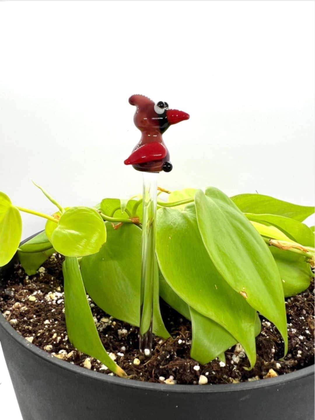 Cardinal Bird Plant Stake