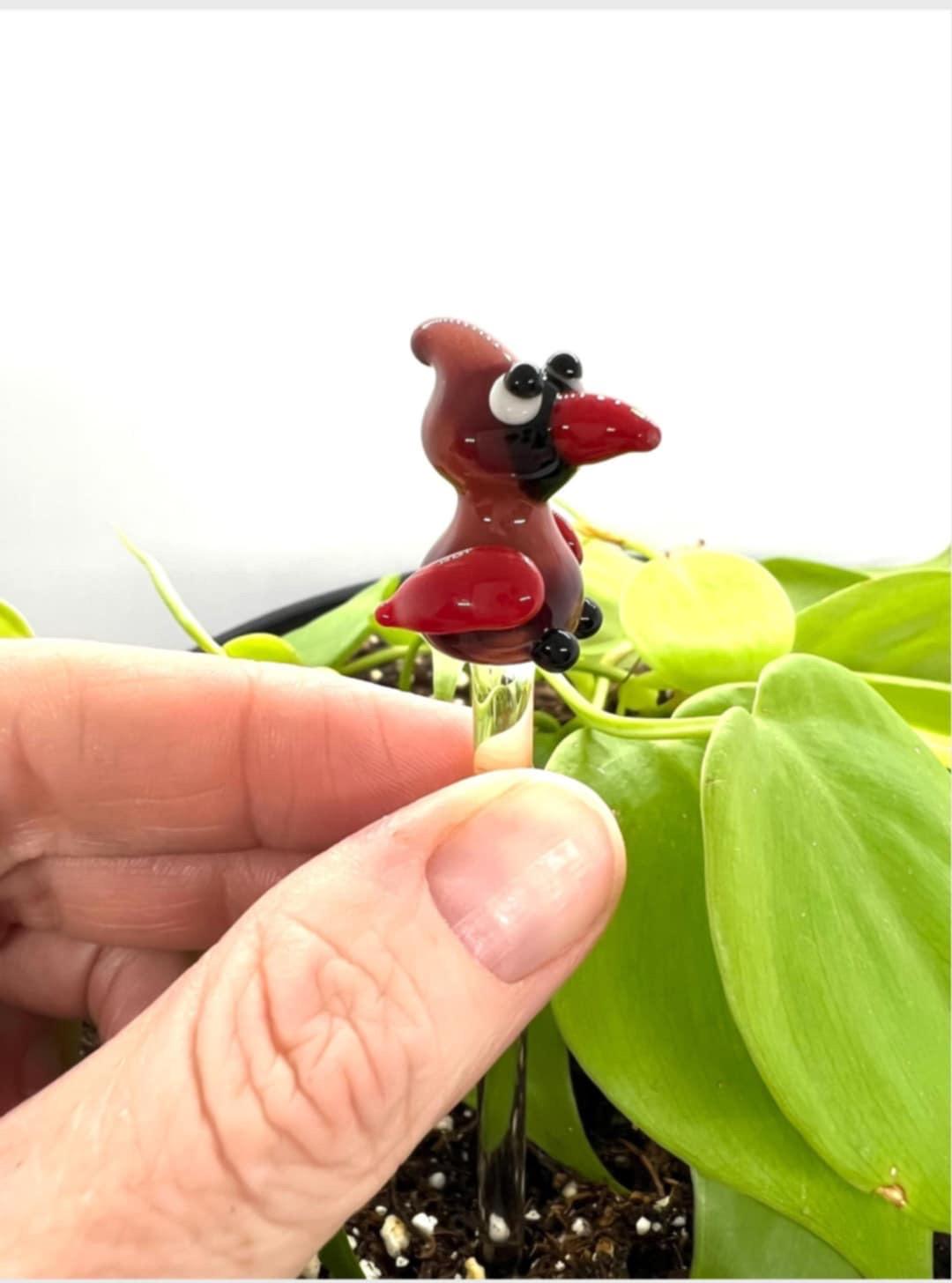 Cardinal Bird Plant Stake
