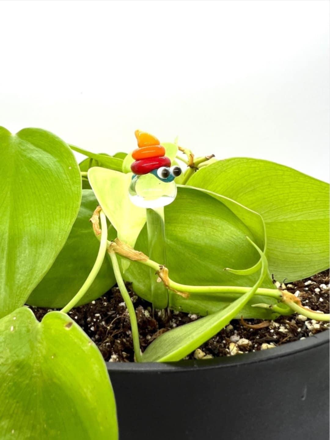 Snail Plant Stake- Primary Colors
