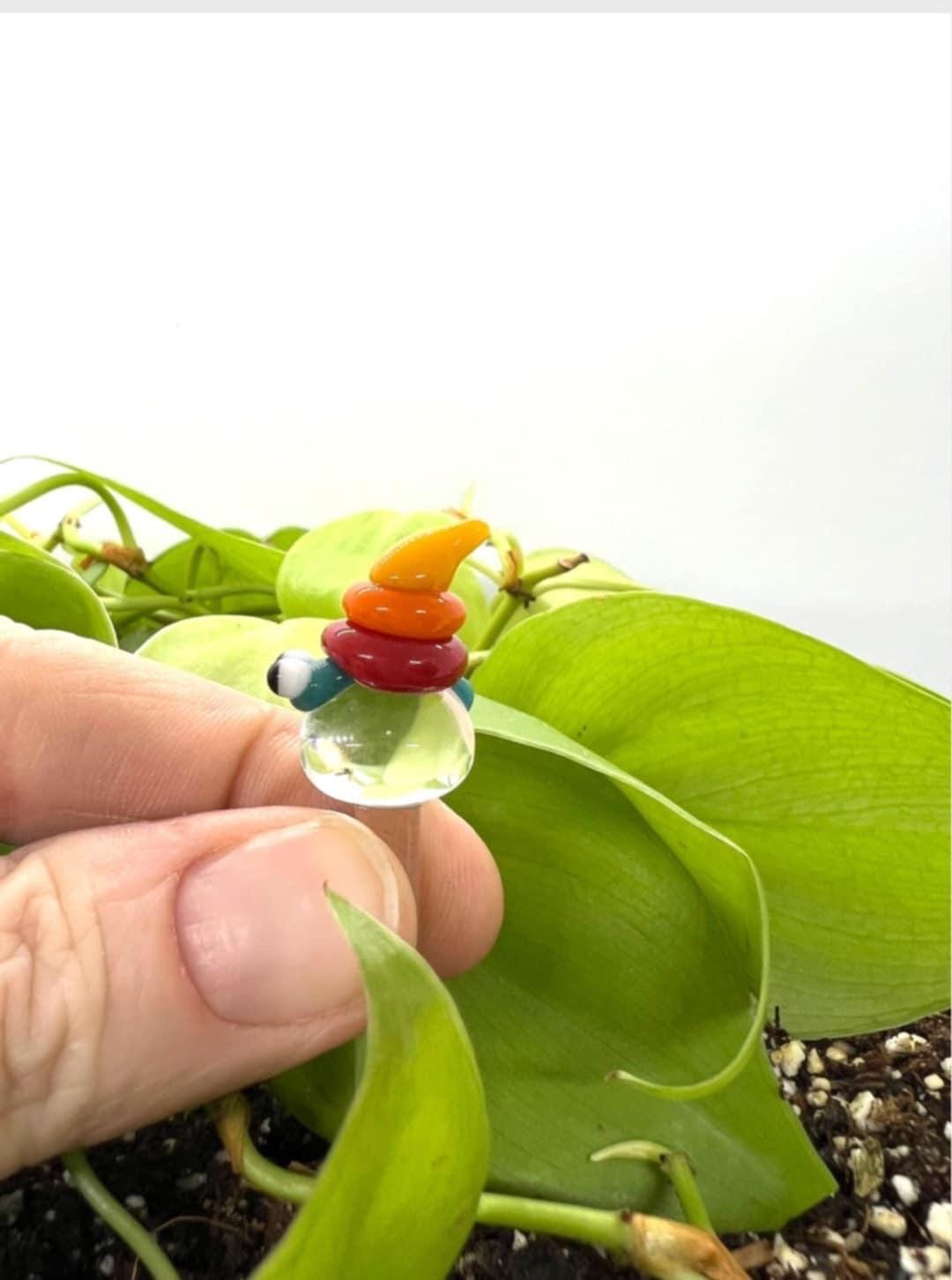 Snail Plant Stake- Primary Colors