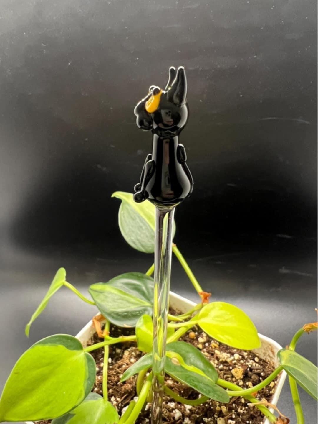 Black Cat Plant Stake