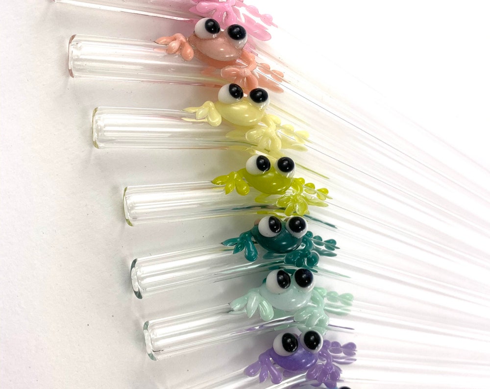 Critter Glass Straws