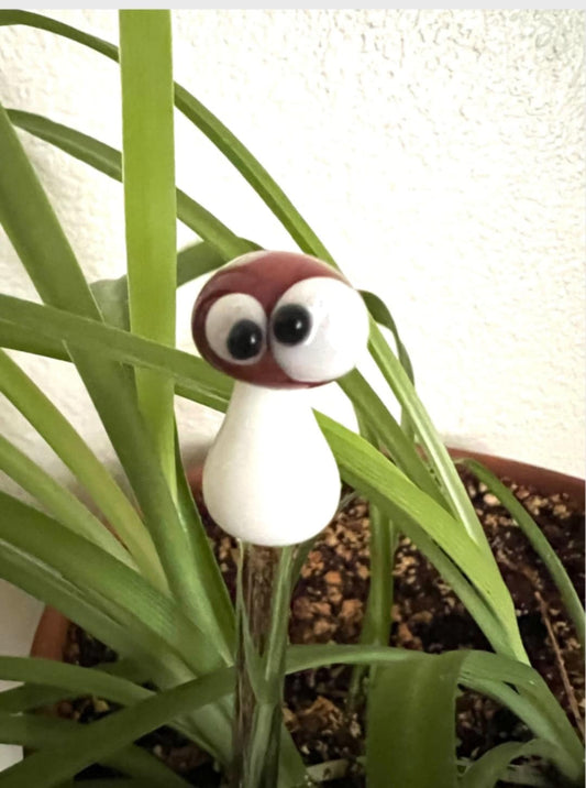 Silly Mushroom Plant Stake