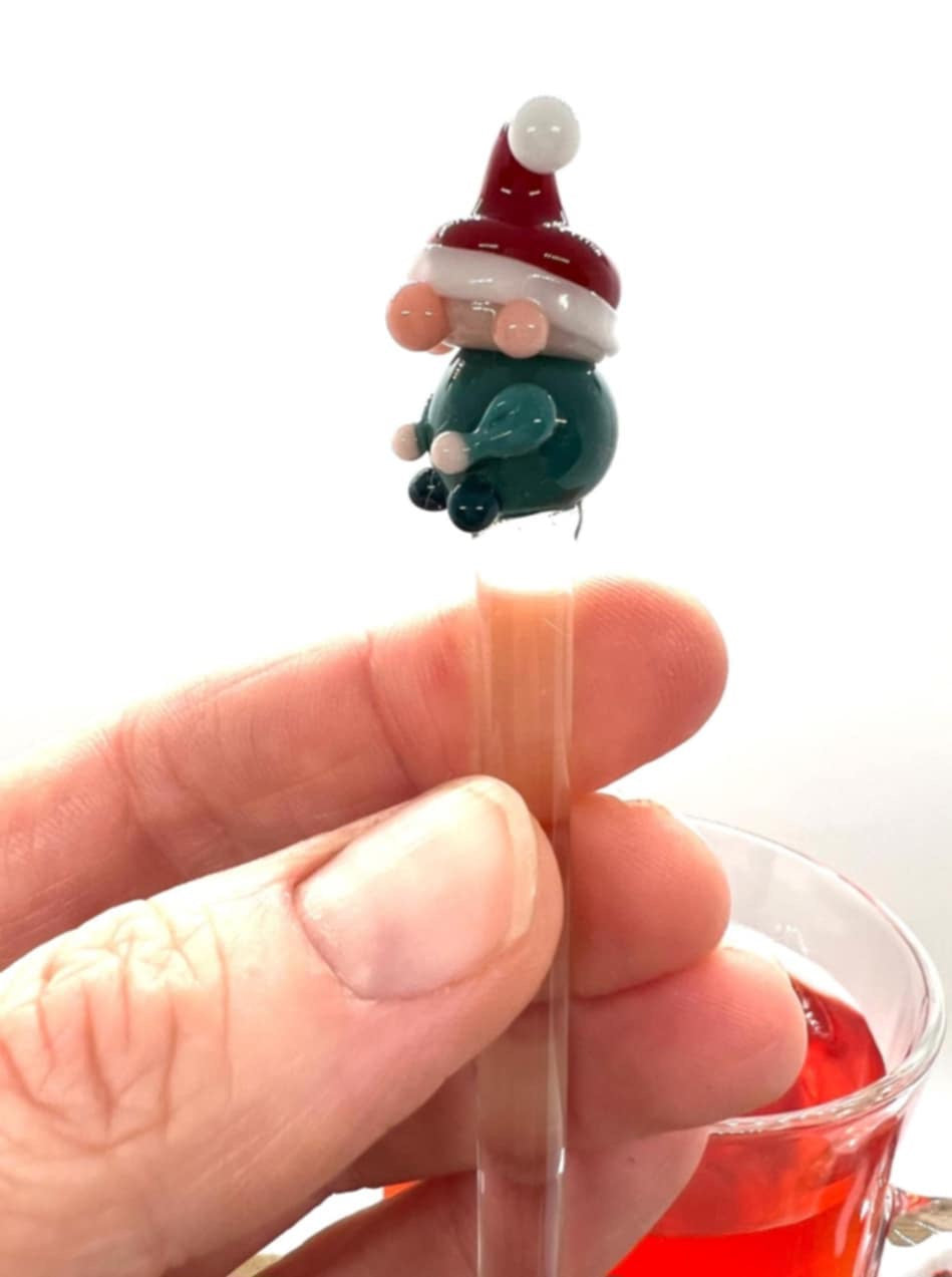 Elf Glass Stir Stick