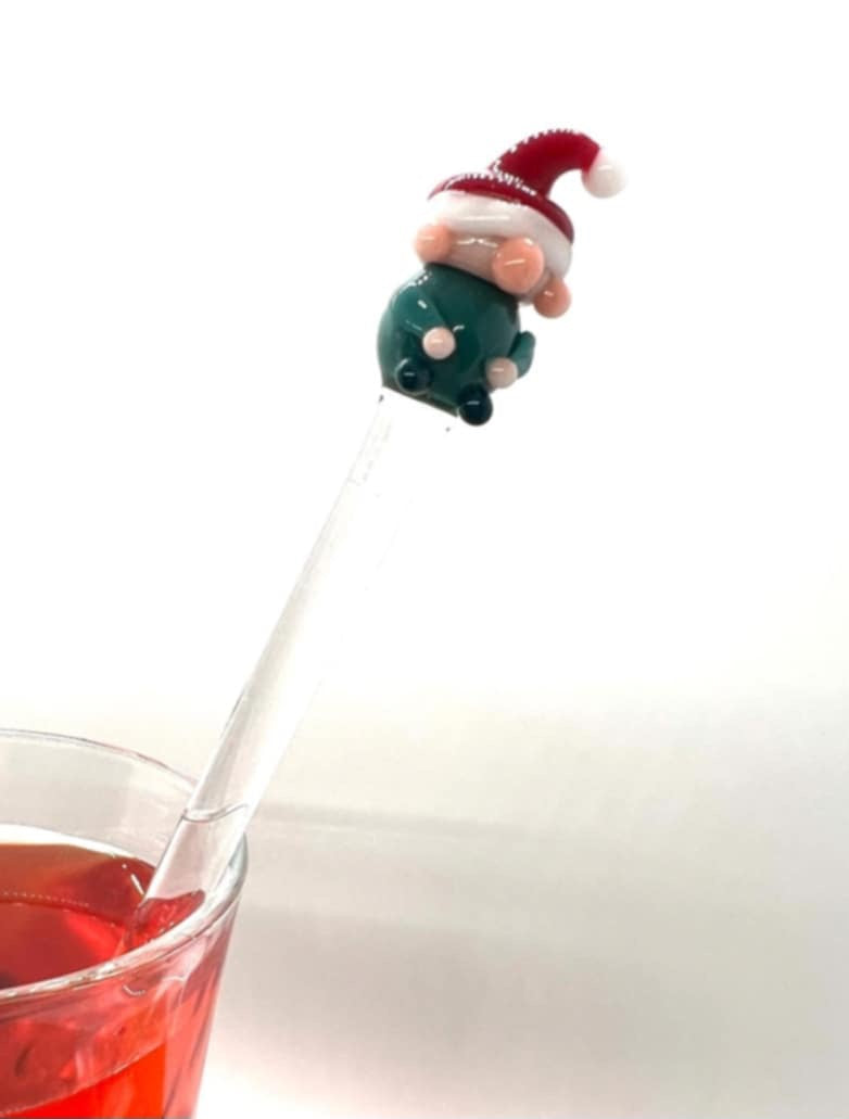 Elf Glass Stir Stick