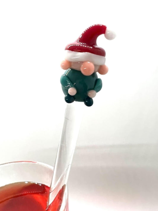 Elf Glass Stir Stick