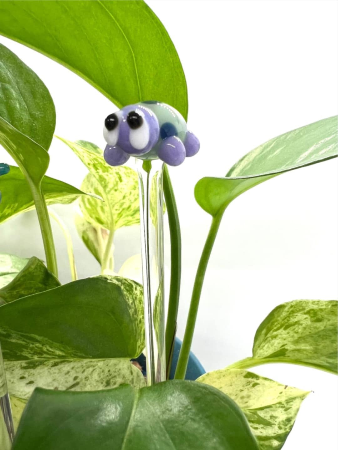 Turtle Glass Plant Stake- Choose your favorite