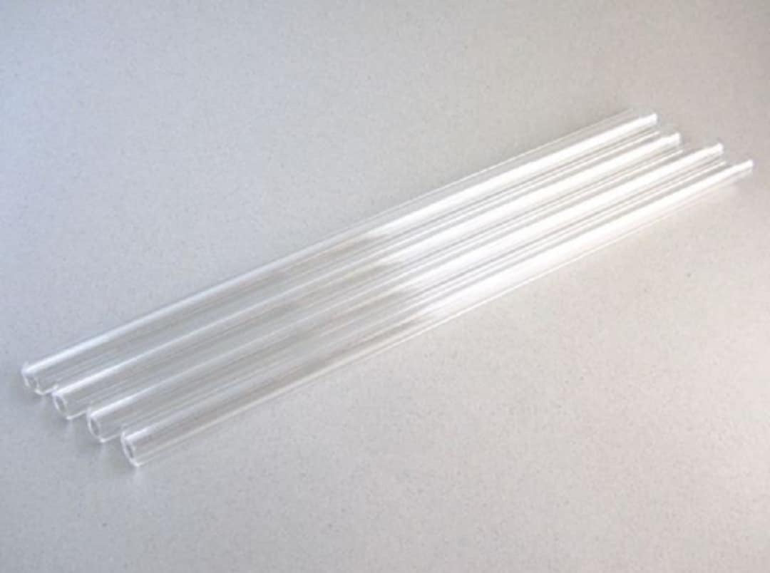 Clear Glass Straw