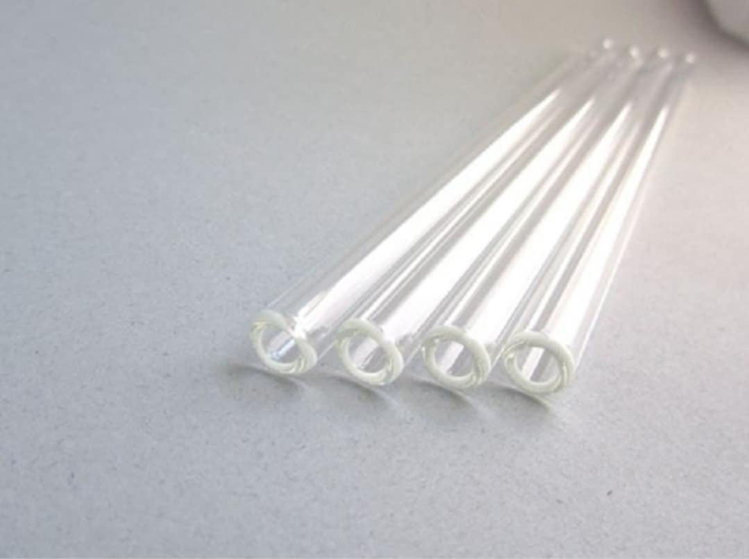 Clear Glass Straw