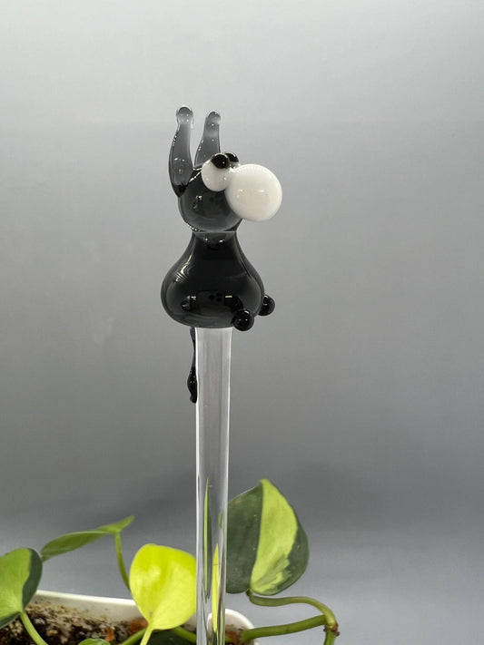 Donkey Glass Plant Stake